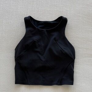lululemon athletica Black Crop workout tank